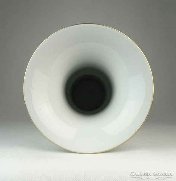 0Q432 Viktória mintás Herendi porcelán váza 35 cm