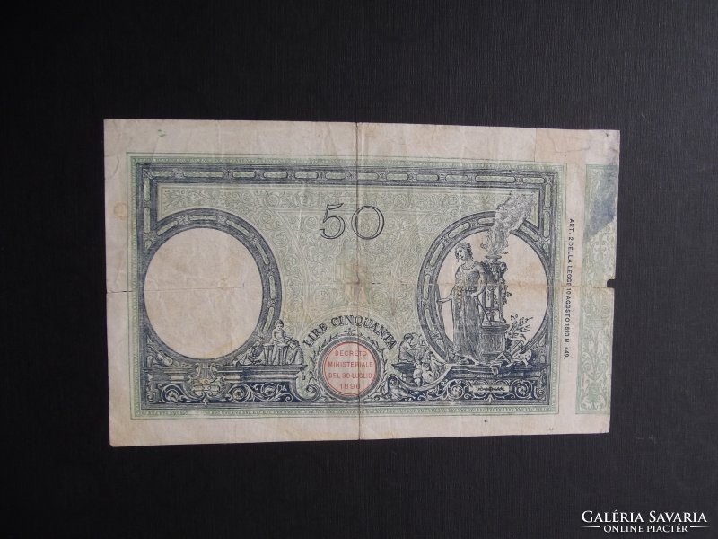 Italy - 50 lire 1926-06-29