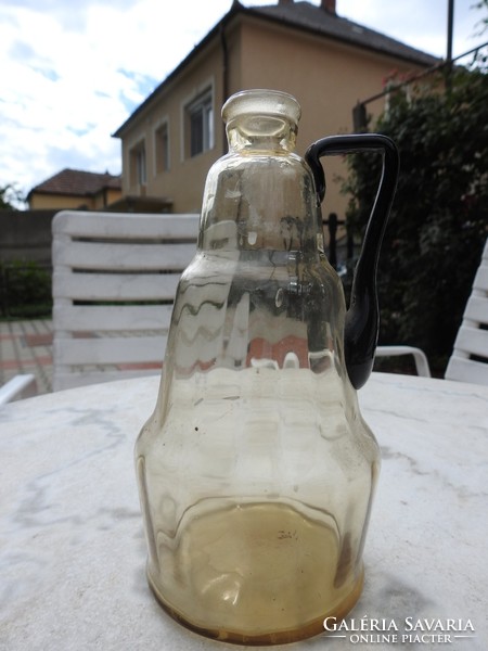 Antik  kézzel készített - fújt butélia