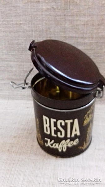 Besta coffee plate box in nice condition with vinyl lid