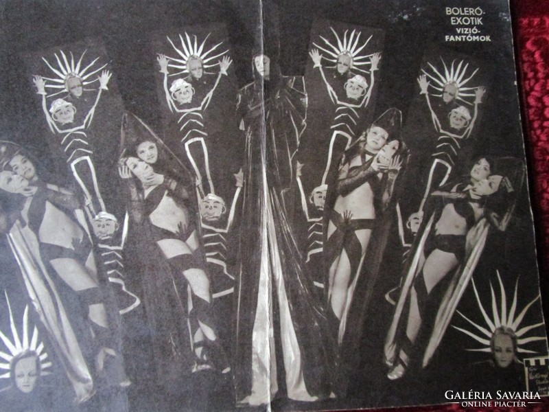 Arizona nightclub program booklet 1939 unique budapest broadway wonder bar bar queen of the night