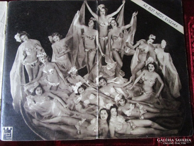 Arizona nightclub program booklet 1939 unique budapest broadway wonder bar bar queen of the night