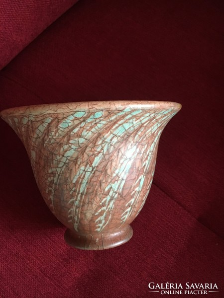 Gorka Livia, turquoise-brown pot