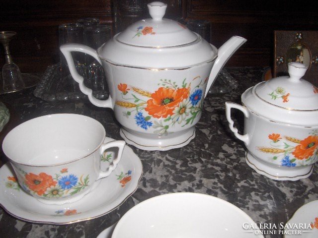 Antique zsolnay tea set