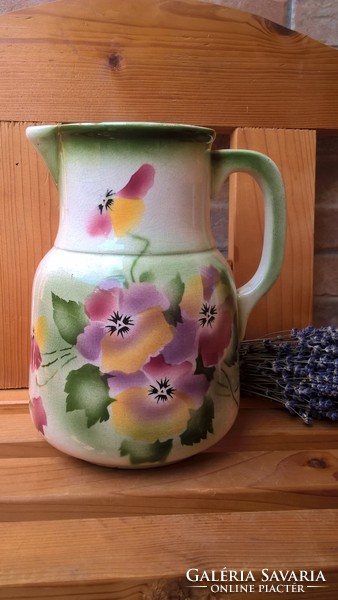 Antique Zsolnay Fischer Emil decorative jug