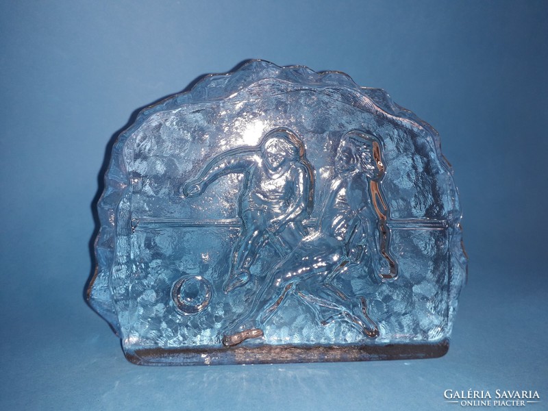 Christmas gift idea! Solid glass paperweight table decoration