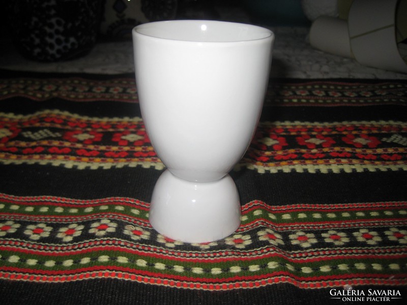 Zsolnay porcelain goblet, unmarked 6.5 x 10 cm