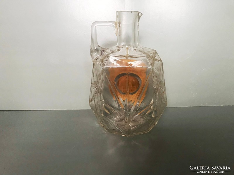 Antik Zwack J. és Társai császári és királyi udvari szállító sokszögletű üveg Unicum