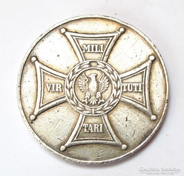 Polish World War II Silver Medal of Merit 1944