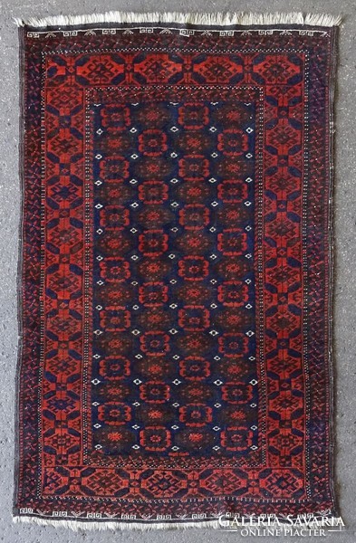 0R801 Antik kézi Afgán perzsaszőnyeg 95 x 165 cm