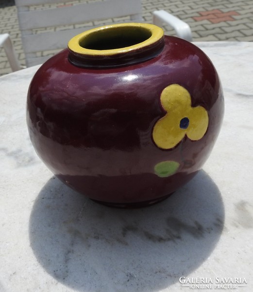Antik mázas cserép WIEN - bécsi váza - WIEN kerámia váza