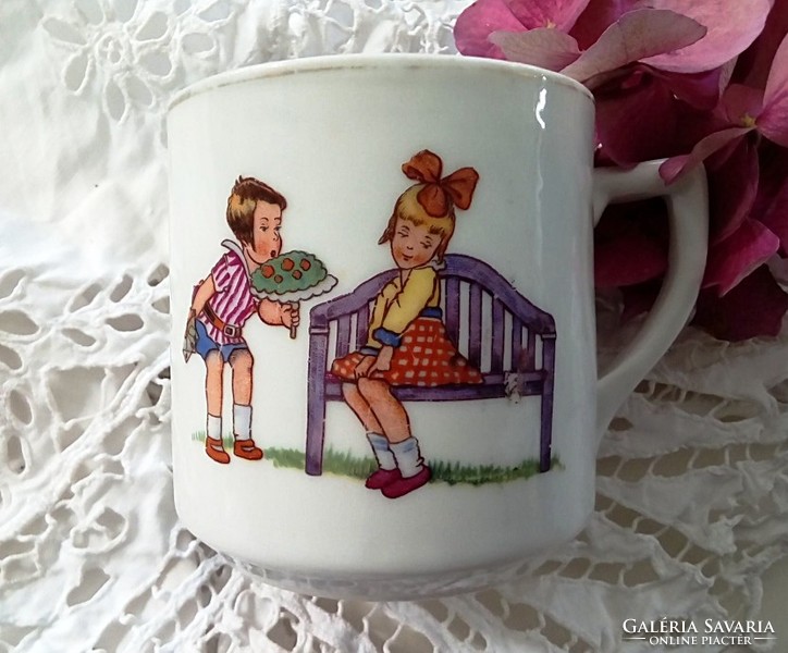 Old fairy tale mug