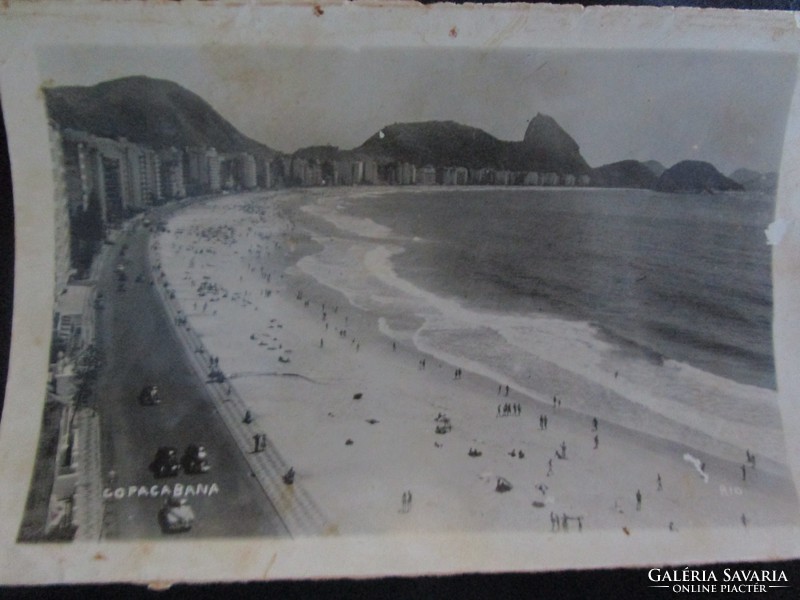  VITANGE 1934 BRAZILIA Rio de Janeiro 17 DB FOTÓ Megváltó Krisztus Copacabana METROPOLIS TÁJKÉP