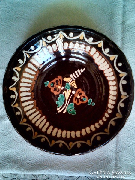 Tamás Szekszárd wall plate, plate, bowl