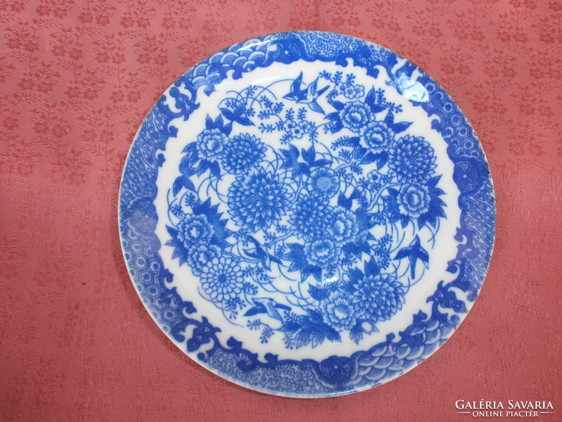 Gyönyörű antik keleti porcelán tál, tányér