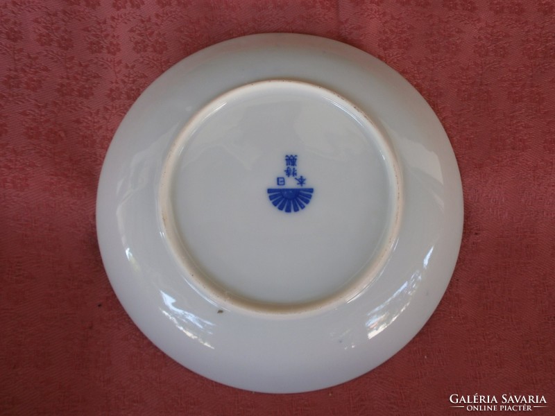 Gyönyörű antik keleti porcelán tál, tányér