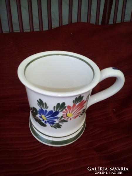 Porcelán, kézi festésű csésze 