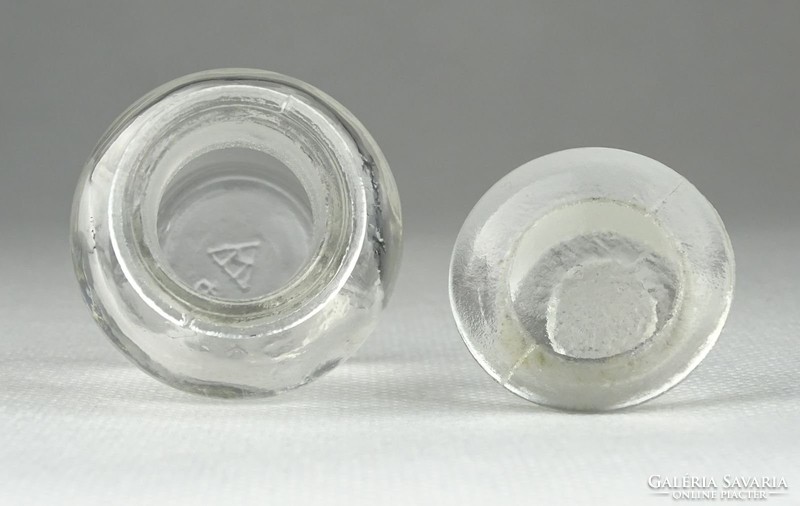 0R520 Régi kisméretű parfümös üvegcse kisüveg