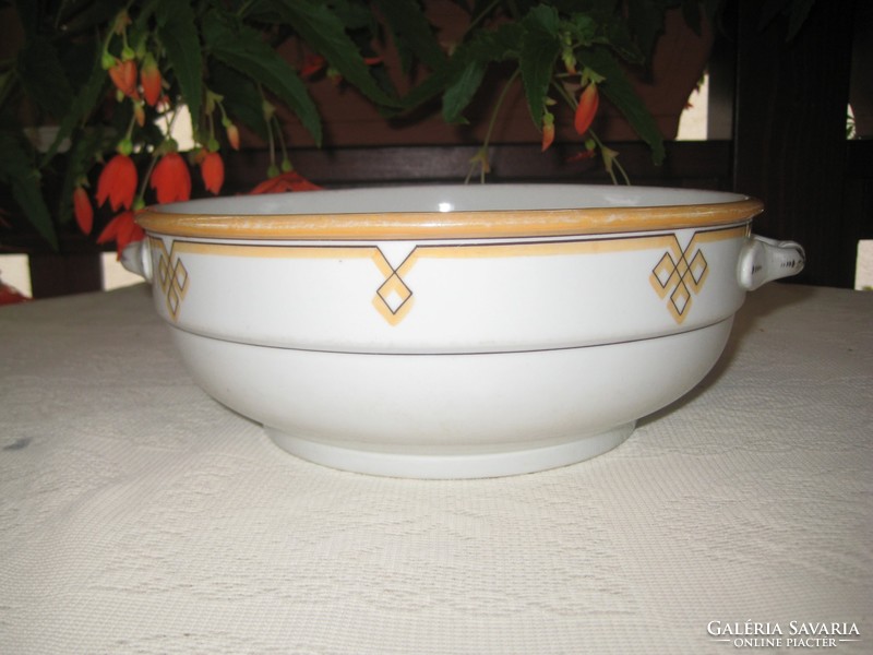 Elbogen, soup bowl, rarely seen in good condition 25 cm / 1