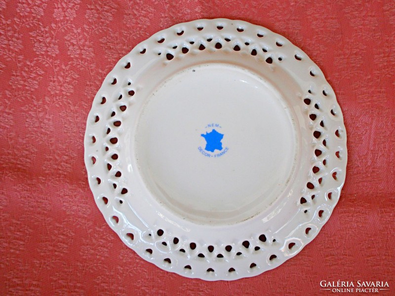 French porcelain plate, decorative plate