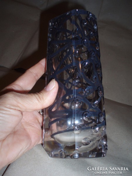 Vintage artistic glass vase
