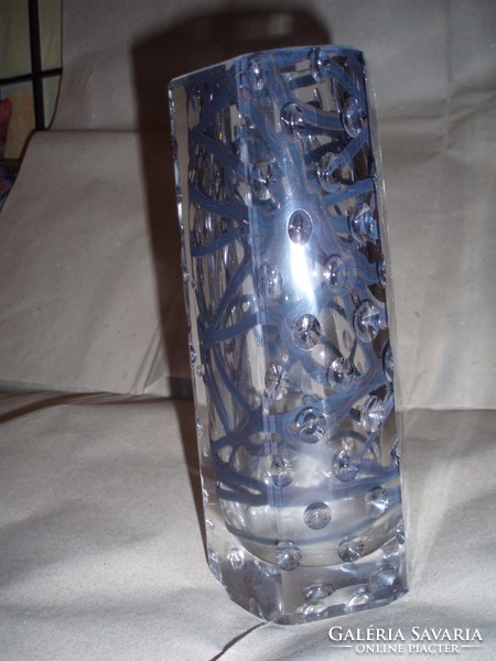 Vintage artistic glass vase