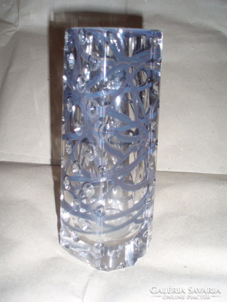 Vintage artistic glass vase