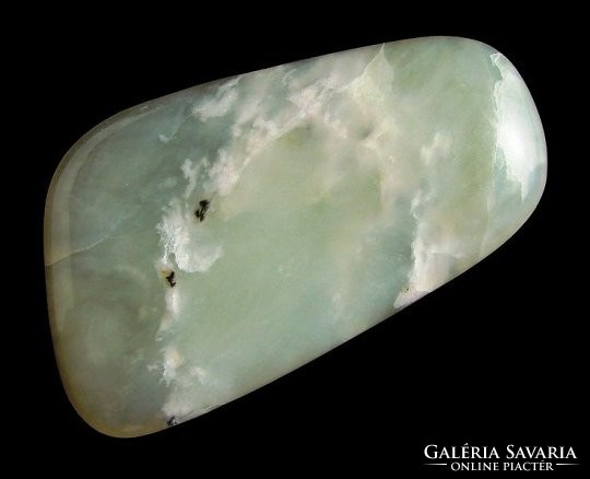 Jadeit gyöngysor, 5*7 mm-s gyöngyökből