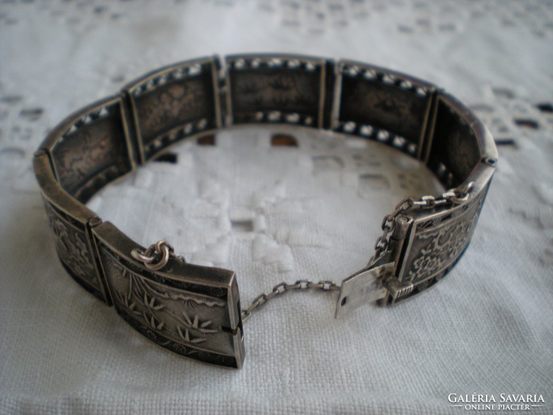 Silver bracelet, bangle, old