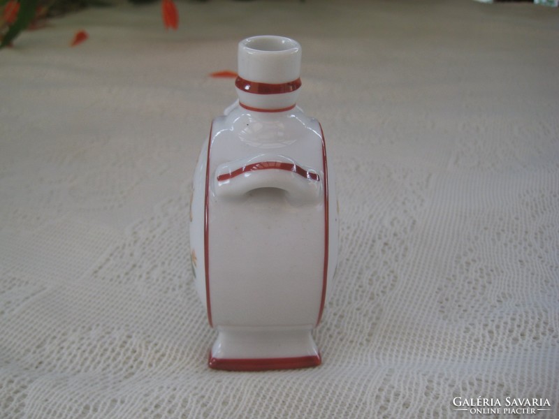 Zsolnay water bottle, 10 cm with old shield