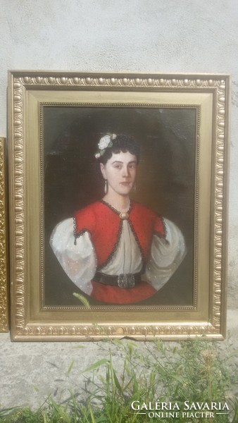 Biedermeier portré