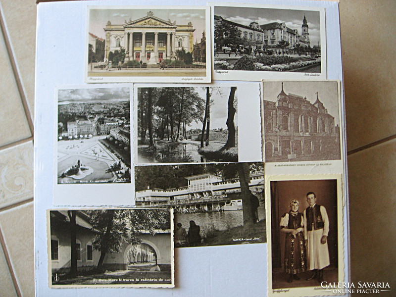 Régi képeslapok Erdélyből 8 db 1940-es évekből