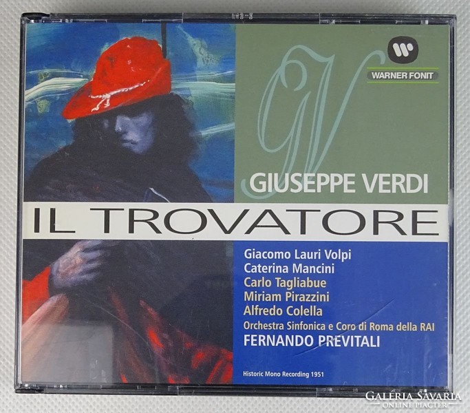 0S476 Verdi : Il trovatore CD 2 db