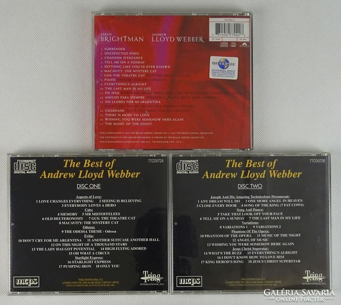 0S737 Andrew Lloyd Webber CD 3 db