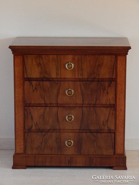 Biedermeier chest of drawers with 4 drawers [h01]