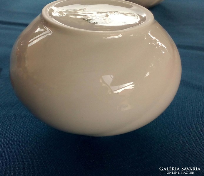 Freiberger beautiful porcelain candle holder / vase 8.5 cm high