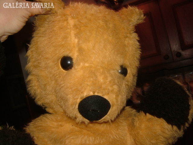 Old brown teddy bear size: 50 cm high