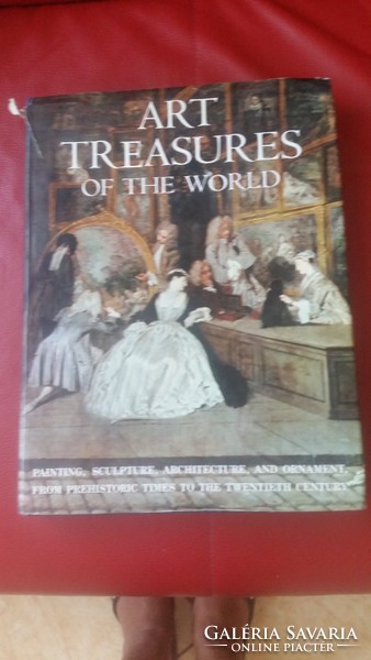 English book for sale! Art treasures of the world. Painting, sculpture, architecture