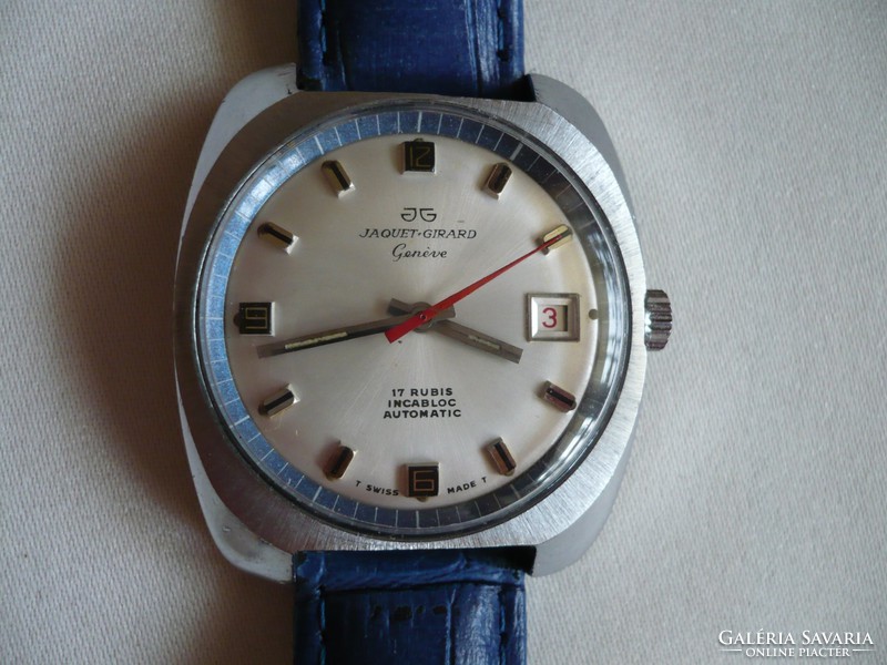Jaquet Girard Genéve Automatic egy gyönyörű és nagyon ritka automata óra az 1970-es évekből