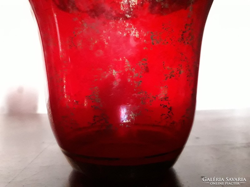 2 db. régi üveg váza.