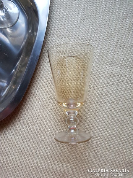 Set of 10 antique, Murano, champagne glasses - cheap