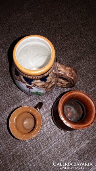 Ceramic mug and jug