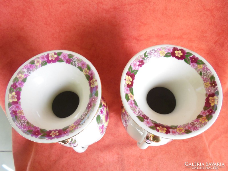 Régi orosz porcelán váza páros