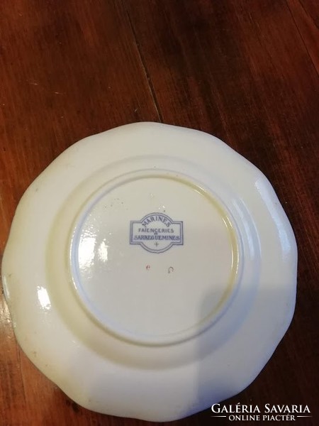 Sarreguemines  porcelán tányér 20 cm