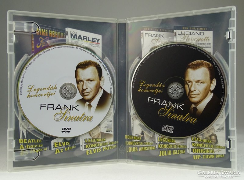0T557 Legendák koncertjei Frank Sinatra DVD + CD