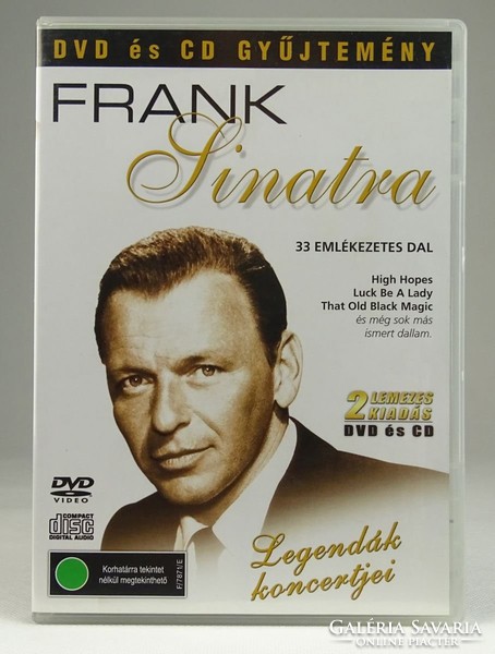 0T557 Legendák koncertjei Frank Sinatra DVD + CD