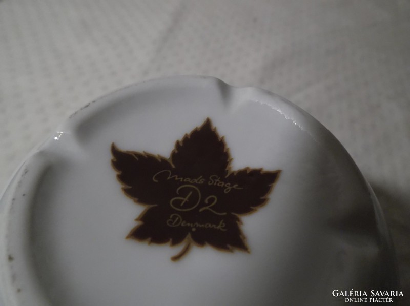 Mug - marked - porcelain - mug with pattern on three sides, 2 dl - flawless