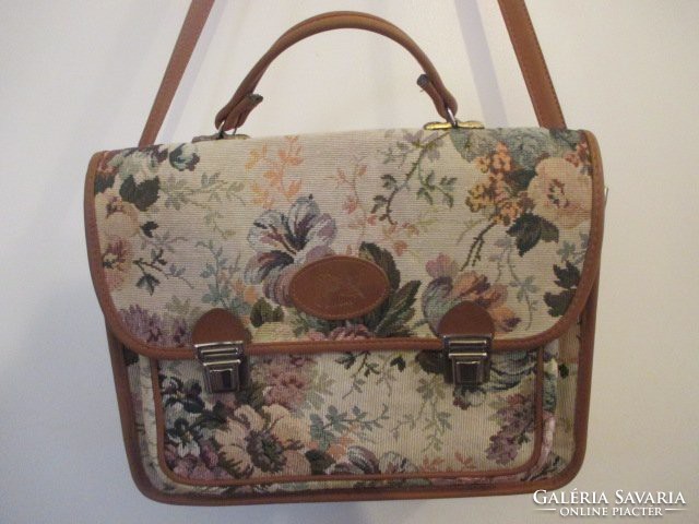 Pavone Vintage virágmintás női táska