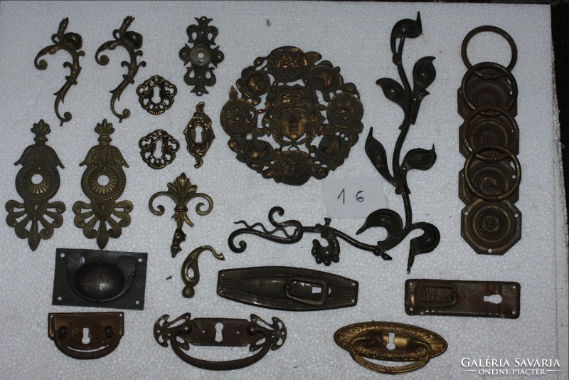 Selection of furniture sets, ornaments, decorations