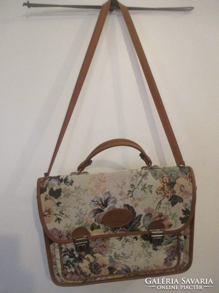 Pavone vintage flower pattern women's bag